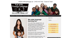 Desktop Screenshot of funwithforeignlanguage.com